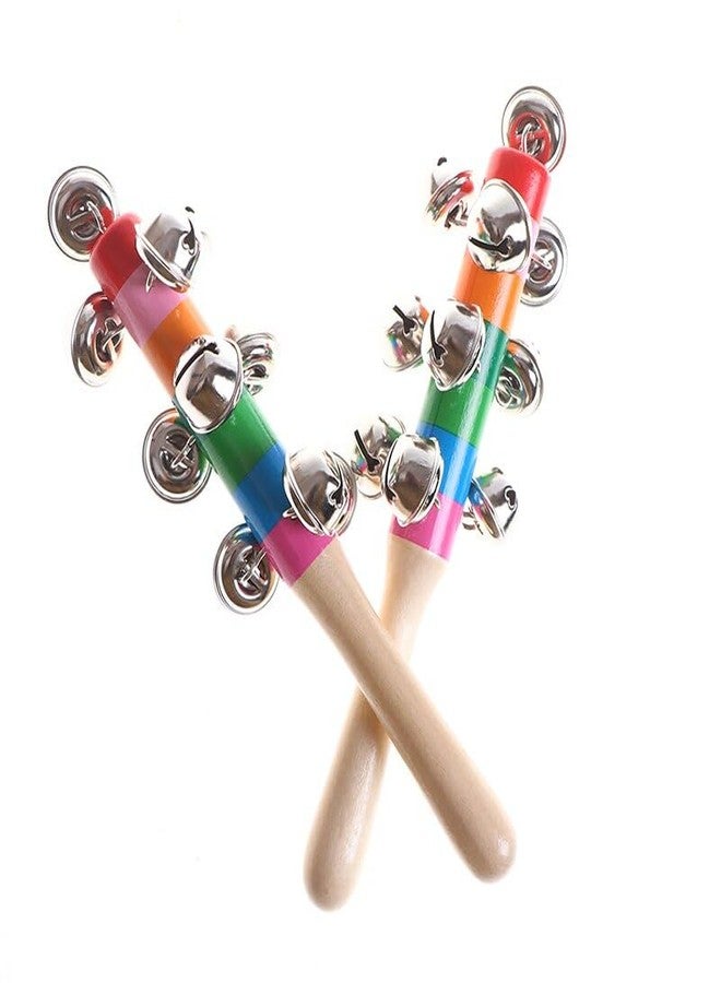 Little Mind Wooden Non Toxic Colourful Sound Making Rattle Toys for Newborn Baby, Musical Infant Toy, Gift Set Age 0 to 12 Month - Image 5